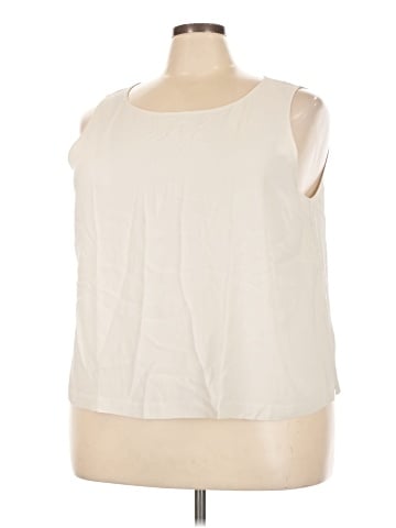 Eileen Fisher Sleeveless Silk Top (view 1)