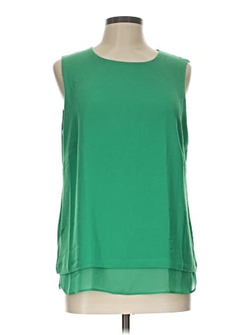 Rose + Olive Sleeveless T-Shirt (view 1)