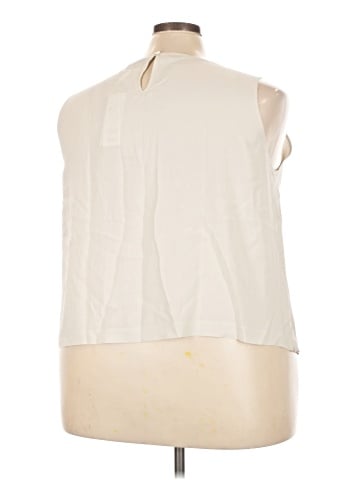 Eileen Fisher Sleeveless Silk Top (view 2)