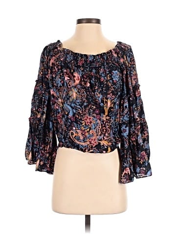 Free People 3/4 Sleeve Blouse (view 1)