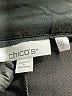 Chico's Solid Black Skort Size Lg (2) - photo 3
