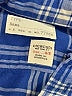 Crewcuts 100% Cotton Plaid Blue Long Sleeve Button-Down Shirt Size 4 - 5 - photo 3
