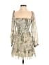 Wilfred 100% Polyester Paisley Ivory Cocktail Dress Size XS - photo 1