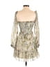Wilfred 100% Polyester Paisley Ivory Cocktail Dress Size XS - photo 2
