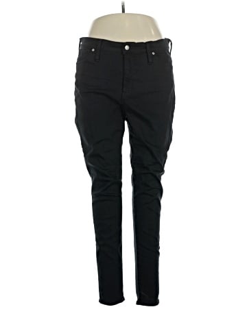 Madewell Tall 9" Mid-Rise Skinny Jeans in Lunar Wash: TENCEL&trade; Denim Edition (view 1)