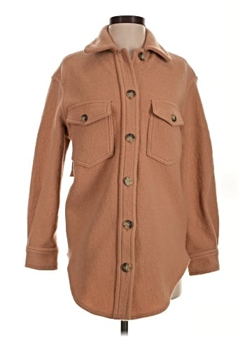 Wilfred Free Wool Coat (view 1)