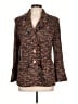 St. John Tweed Brown Blazer Size 10 - photo 1