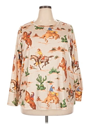 Emery Rose Long Sleeve T-Shirt (view 1)