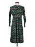 Max Studio Print Teal Casual Dress Size XS - photo 2