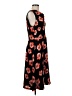 Talbots Floral Orange Black Casual Dress Size 8 - photo 4