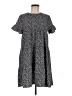 Shein Print Gray Casual Dress Size 6 - photo 1