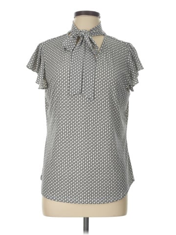 Adrianna Papell Short Sleeve Blouse (view 1)