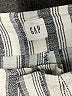 Gap Stripes Silver Linen Pants Size 2 - photo 7