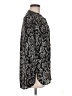Larry Levine 100% Polyester Paisley Black Long Sleeve Blouse Size M - photo 4