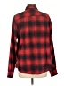 89th & Madison Plaid Red Long Sleeve Blouse Size L - photo 2