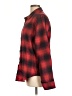 89th & Madison Plaid Red Long Sleeve Blouse Size L - photo 5