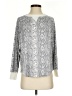 Secret Treasures Paisley Silver Cardigan Size 4 - photo 1