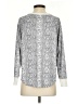 Secret Treasures Paisley Silver Cardigan Size 4 - photo 2