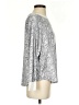 Secret Treasures Paisley Silver Cardigan Size 4 - photo 4