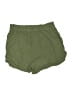 Unbranded 100% Cotton Solid Green Shorts Size S (estimated) - photo 2