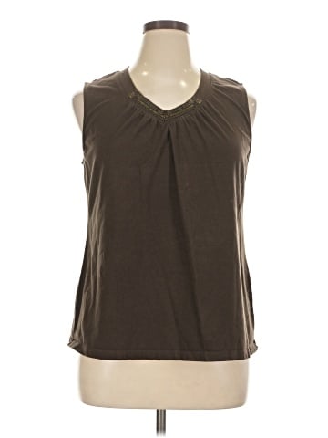 Croft & Barrow Sleeveless T-Shirt (view 1)