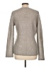 Caroll Metallic Silver Pullover Sweater Size EU 44 / US 14 - photo 2
