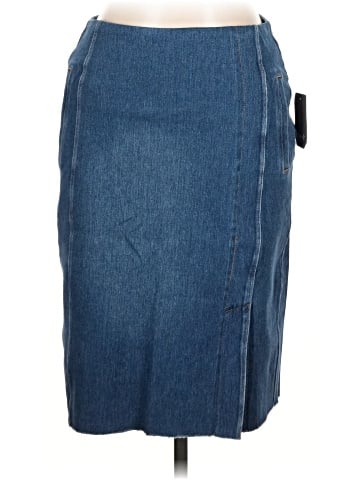 Lyssé Denim Skirt (view 1)