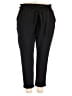 Maurices Solid Black Casual Pants Size 20W R - photo 1