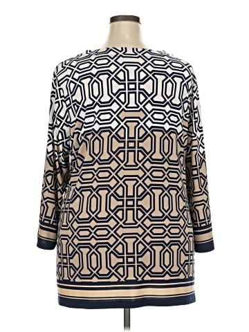 JM Collection 3/4 Sleeve Blouse (view 2)