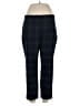 J.Crew Plaid Black Green Wool Pants Size 10 - photo 1