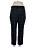 J.Crew Plaid Black Green Wool Pants Size 10 - photo 2