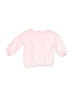 Hanna Andersson 100% Cotton Print Pink Pullover Sweater Size 12-18 mo - photo 2