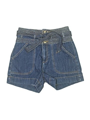 Pilcro and the Letterpress Denim Shorts (view 1)