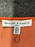 Maison d' Amelie 100% Polyester Orange 3/4 Sleeve Top Size S - photo 7