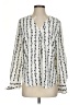 Ann Taylor 100% Polyester Ivory Long Sleeve Blouse Size S - photo 1