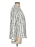 Ann Taylor 100% Polyester Ivory Long Sleeve Blouse Size S - photo 4