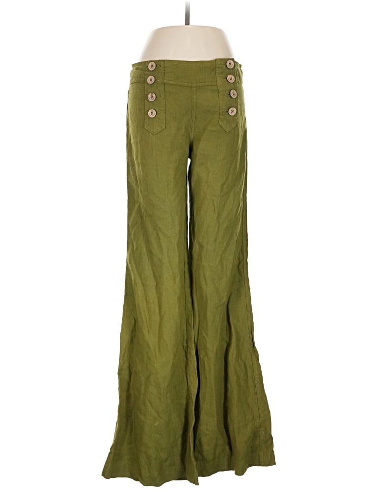 Pre-owned Elevenses Casual Pants In Green