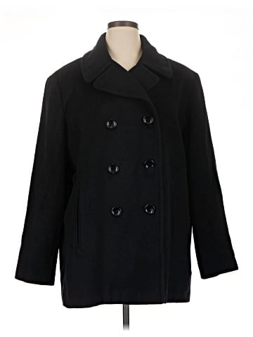 Calvin Klein Wool Coat (view 1)
