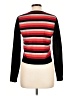 Per Se By Carlisle Stripes Black Pullover Sweater Size L - photo 2