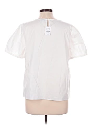 J.Crew Factory Store Short Sleeve Blouse (view 2)
