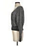 Urban Outfitters 100% Polyester Metallic Gray Pullover Sweater Size S - photo 5