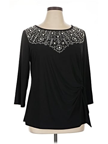 Roz & Ali 3/4 Sleeve Top (view 1)