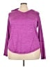 Danskin Now 100% Polyester Purple Active T-Shirt Size 3X - photo 1