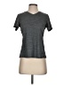 Danskin Now 100% Polyester Gray Short Sleeve Top Size S - photo 1