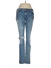 7 For All Mankind Hearts Blue Jeans Size 29 waist - photo 1
