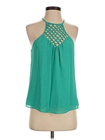 Lost April Sleeveless Blouse (view 1)