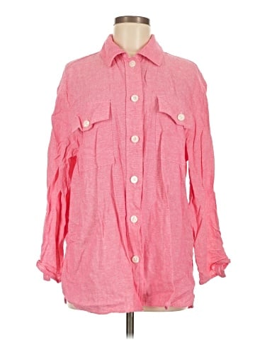 Jones New York Long Sleeve Button-Down Shirt (view 1)