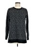 Lands' End Print Black Pullover Sweater Size M - photo 1