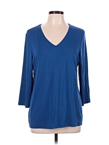 Chico's 3/4 Sleeve T-Shirt (view 1)