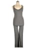 REORIA Solid Gray Jumpsuit Size XL - photo 1